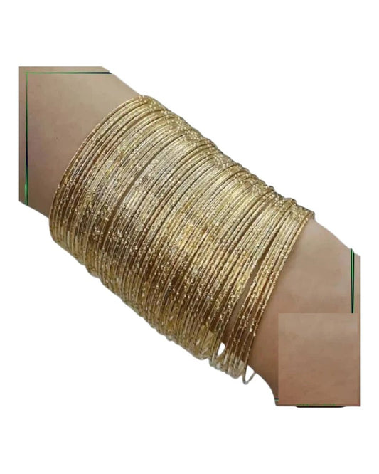 3 Dozen Set of Thin Metal Bangles - Lushwa