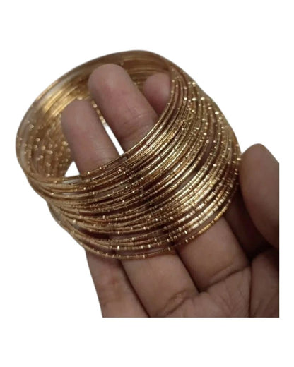 3 Dozen Set of Thin Metal Bangles - Lushwa