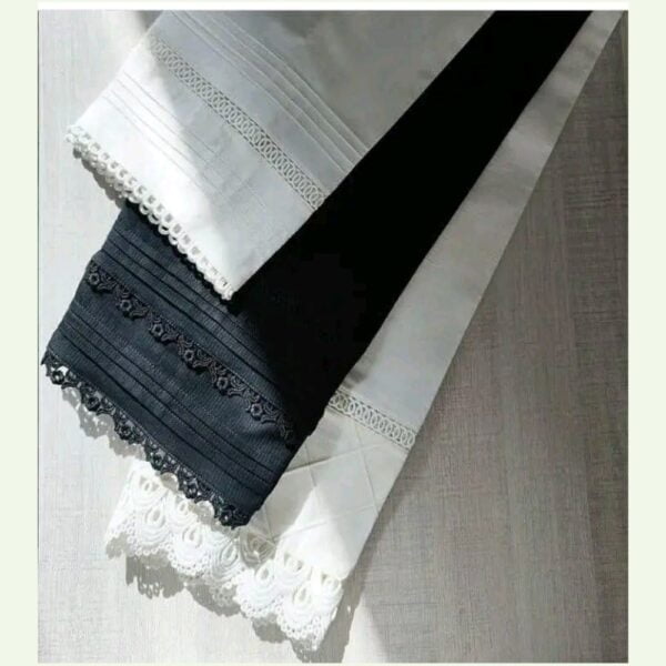 This is a image of black and white color Trouser Design 2024