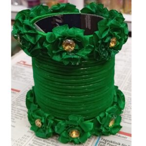 Image of Glitter Bangles Green Colour