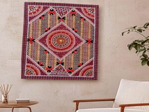 Beautiful Wall Decor | Handicraft Bamboo Wall Art - Image 2