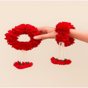 This is the image of Gajray Bridal in Red Color